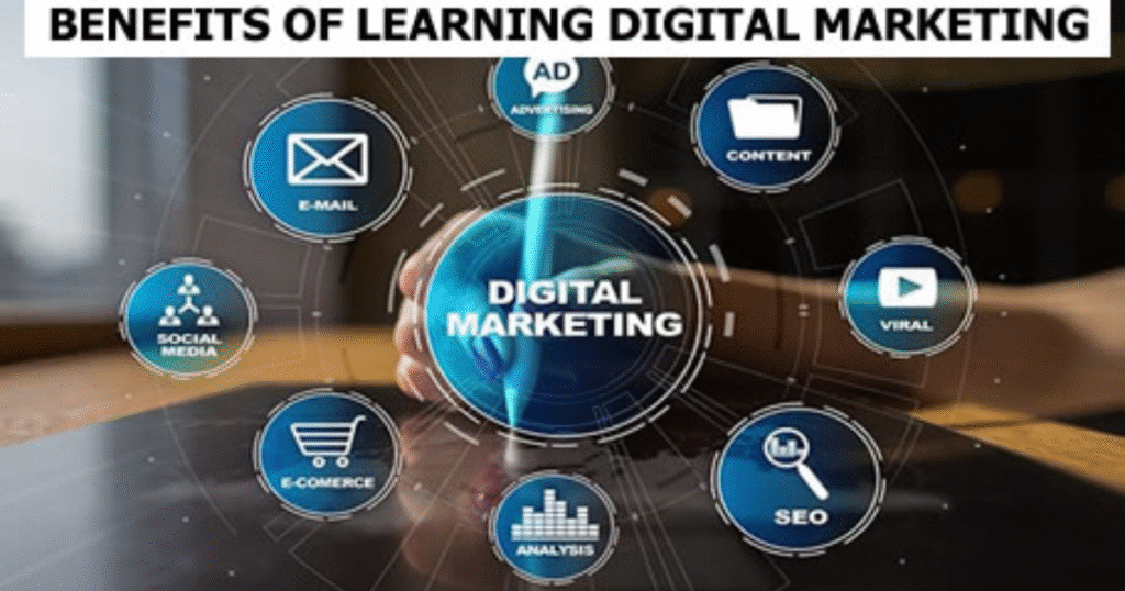 Benefits of Learning Digital Marketing Online